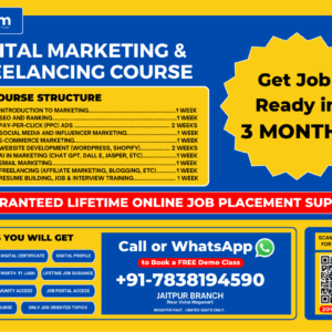 Digital Marketing and Freelancing Course